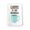 Coffee is My Homeboy, Kitchen Towels, Flour Sack Towel, 27 Inch by 27 Inch, 100% Cotton, Home Decor, Home Linen, Dish Towel for Kitchen, Absorbent Tea Towels, Coffee Decor