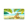 Beach Picture, 12 inch by 6 inch, Decorative License Plate, Front Tag Plate