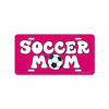 Soccer Mom, 12 inch by 6 inch, Mom Decorative License Plate, Front Tag Plate, Sports Decor