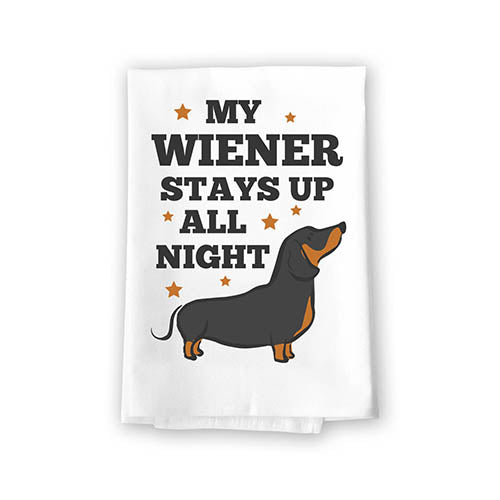 Dachshund Kitchen Towel / Tea Towel Dachshund Gifts Perfect for Kitchen Use  100% Cotton Machine Washable 