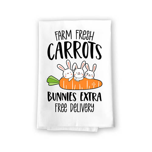 Carrot Flour Sack Towel