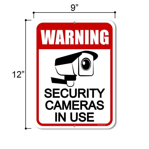 printable security camera signs