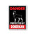 Danger Protected by Doberman - 9 x 12 Inch Pre-Drilled Aluminum Danger Warning Beware of Dog Sign