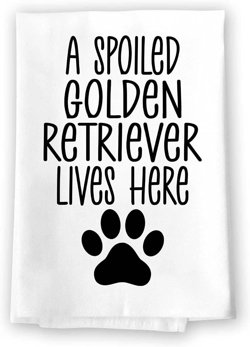 Golden retriever kitchen towels best sale